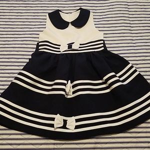 Sailor dress for toddler girl